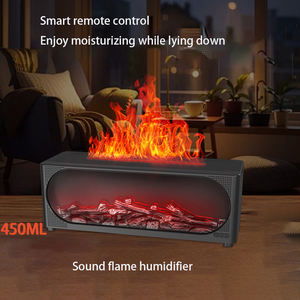 Aroma Humidifier Flame Essential Oil <b>Diffuser</b> Air Humidifier Aromatherapy Fragrance <b>Diffuser</b> <b>with</b> RGB <b>Light</b> and Remote Control - Product Image 5