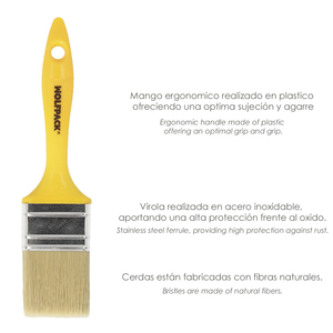 แปรงขนสีขาวแบบมืออาชีพ 70 มม. - Product Image 4