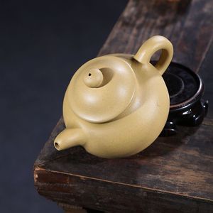Tetera de arcilla Zisha de Yixing china hecha a mano, modelo Duoqiu de arcilla púrpura, Gaowen Duan <span class=keywords><strong>Ni</strong></span> 250ml Zisha Hu - Product Image 2