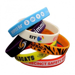Pulsera de Silicona Personalizada, Crea la Tuya con Mensaje o Logotipo para Eventos, Pulseras Promocionales - Product Image 1