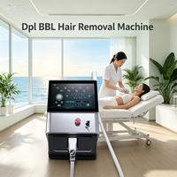 Produits Tendances 2027 Appareil Professionnel Portable DPL pour Épilation, Traitement des Veines et de l'Acné, et Photothérapie Cutanée