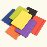 Carnet de notes scolaire personnalisé en cuir PU A4 A5 A6, mini journal intime Kawaii, cadeau avec reliure agrafée