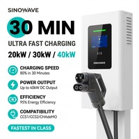 Estación de Carga para Vehículos Eléctricos Inteligente de 43kW, Nueva y de Calidad Premium, 22kW Tipo 2 OCPP 1.6J/2.0.1 RFID, Cargador Comercial para Vehículos Eléctricos