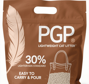 Litière pour chat blanche écologique PGP de qualité supérieure 1kg/5kg sable zéolite à jet d'eau pour chats heureux agglutination efficace - Product Image 3