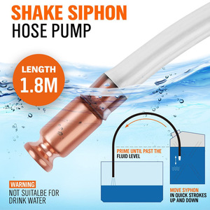 Town Head Oil Pump Siphon Pipe Copper Tube 4 6 8 Inch Manual Diesel Fuel Transfer Tool For Car Maintenance - Product Image 4