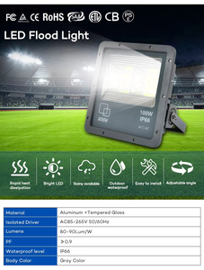 Boîtier chaud stade haute puissance Smart COB IP66 100W à 500W projecteur extérieur LED projecteur avec alimentation ca - Product Image 4