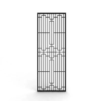 Clôture de jardin privé en aluminium, clôture extérieure en métal, nouveau Design, panneau de clôture de confidentialité en acier Corten découpé au Laser