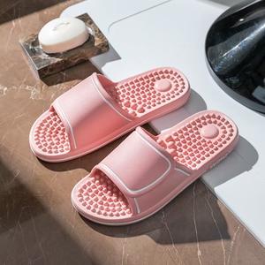 Wholesale Indoor Anti-Slip Soft Bottom Deodorant <b>Hotel</b> Bath Couple <b>Slippers</b> Open Toe Home Massage Man's Women's <b>Slippers</b> - Product Image 1