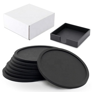 Vente chaude personnalisable 10cm Silicone caboteur antidérapant isolation thermique Logo imprimé pour tasse d'eau et service de café - Product Image 2
