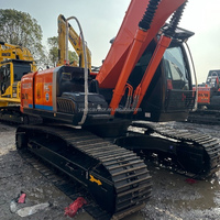 Excavadora Usada Hitachi ZX200 de 20 Toneladas, Original de Japón, Zaxis 200, Excavadora Hidráulica de Orugas con Certificado CE para Trabajos de Proyecto