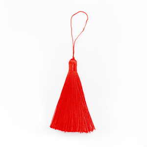 Classic 8Cm Short Thick Tassel Chinese Style Polyester For Clothing <b>Bookmarks</b> Phone Cases USB Flash Drives Wholesale - Product Image 5