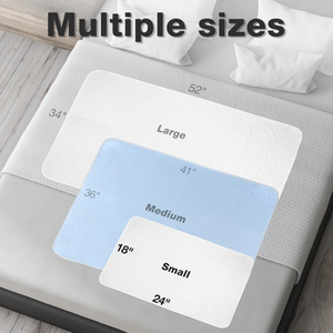 Almohadilla <span class=keywords><strong>de</strong></span> cama reutilizable extragrande cómoda lavable ecológica <span class=keywords><strong>de</strong></span> 4 capas impermeable al por mayor a buen <span class=keywords><strong>precio</strong></span> para incontinencia - Product Image 2