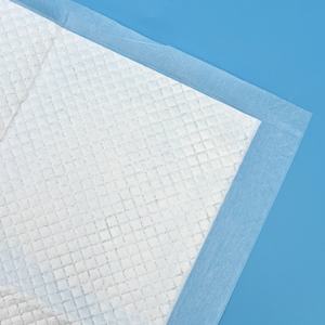 Produk baru sangat lembut tahan air sekali pakai bayi underpad 2 Ply Magic Re-adjustable Tapes PE Backsheet Sterility tipe lipat - Product Image 5