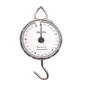 Nice Quality Weighing Hanging Balance 54kg/120lbs Mechanical Round Dial Analog Scale With Hook Diameter 17cm For Meat/Pork