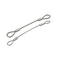 Crochet d'éclairage de tête de tension de haute qualité de dernier style pince de câble en acier inoxydable pour la pince de câble suspendue légère