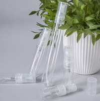 Botol parfum kaca bulat, botol semprot Mini perjalanan, botol parfum kaca bulat 2ml 3ml 5ml 10ml