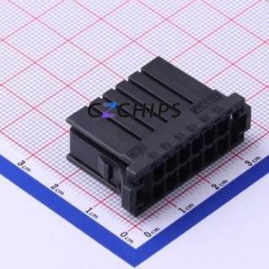178289-6 Housing (Wire-to-Board / Wire-to-Wire) P=3.81mm Connector 2x6P 3.81mm 5.08mm 2 - Product Image 1