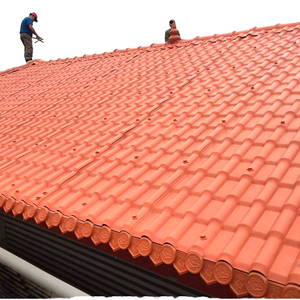 Lastra per Tetto in PVC Impermeabile Ondulata in Resina Sintetica Resistente al Calore per Tetto in PVC Tradizionale per Tempio/Casa - Product Image 2