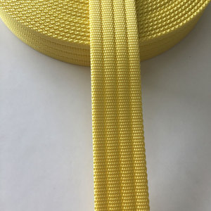 Chất lượng cao 2 mm màu vàng độn bông vải nylon <span class=keywords><strong>Webbing</strong></span> cho ba lô xử lý - Product Image 1