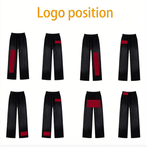 <span class=keywords><strong>กางเกง</strong></span>คาร์โก้ผู้<span class=keywords><strong>ชาย</strong></span> สีดำล้วน เอวยางยืดพร้อมเชือกผูก กระเป๋าแบบฝาปิดขนาดใหญ่ ขา<span class=keywords><strong>กางเกง</strong></span>แบบยางยืด ทร<span class=keywords><strong>ง</strong></span>หลวม สไตล์สตรีทแวร์ - Product Image 6