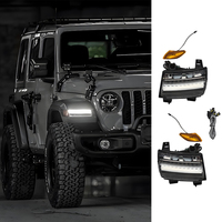 Feux de signalisation pour pare-chocs de voiture JL1152-3, feux LED pour Jeep Wrangler JL 2018+, clignotants