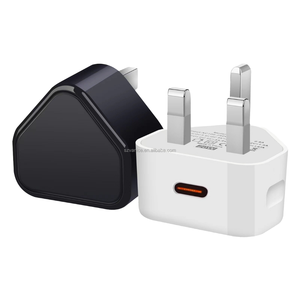 Chargeur mural rapide USB-C PD 20W avec protection OTP et OVP, prise UK pour téléphone - Product Image 4