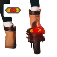 Pthene 48v 52v 60v 72v Electric Motorcycle Scooter E Bike Led Turn Signal  Light Blinker Lamp Indicator Flasher Accessories Light