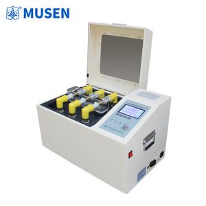 Testador Eletrônico de Resistência Dieletrica de Óleo MUSEN 0-80kV/0-100KV Equipamento de Teste Personalizável com Três Copos e Precisão de 1,5% - Product Image 4