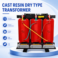 Transformateur de distribution de type sec en résine époxy 10 kV 380 V personnalisable pour la distribution d'énergie des bâtiments commerciaux