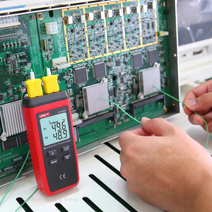 Termómetro Digital Mini de Doble Termopar Tipo K/J UNI-T UT320A UT320D -50-120C, Medidor de Alta Temperatura, Funciona con Batería AAA - Product Image 4