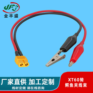 Jfs Golden Peak Xt60 To Small Alligator Clip <b>Cable</b> 12V <b>Battery</b> Charging Power Test Drone Connection Copper Wire Pvc Insulation - Product Image 2