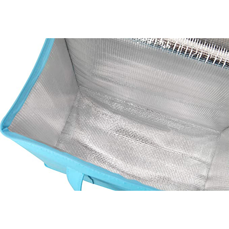 Customized high quality insulated thermal grocery shopping tote cooler bags large