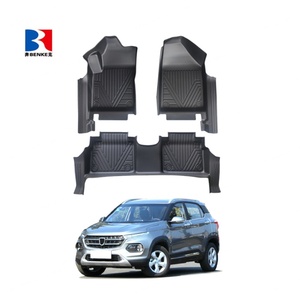 Juego de 3 Alfombrillas Antideslizantes e Impermeables de TPE 5D para Auto Baojun 510 2021 - Product Image 1