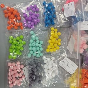 Wholesale 12 14 15 17 19 20 mm 12mm Food Grade Baby Chewable Teether Silicone <strong>Pacifier</strong> Teething New <strong>Bulk</strong> Silicone Focal Beads - Product Image 3