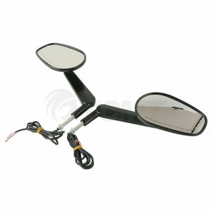 Specchietti Retrovisori Muscolari TCMT XF110859-B con Indicatori di Direzione LED per Harley <span class=keywords><strong>Davidson</strong></span> VROD <span class=keywords><strong>V</strong></span>-<span class=keywords><strong>Rod</strong></span> VRSCF - Product Image 3