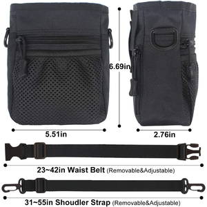 Evcil hayvan ödül maması çantası küçük yavru köpekler taşıyor oyuncaklar Kibble aperatifler bel kemeri Poop çanta - Product Image 4