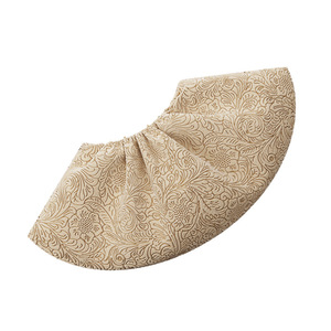 Phoenix Tail Embossed Non Woven Shoe Covers Thickened Waterproof Reusable Indoor Foot Covers With Elastic Opening - Product Image 2