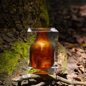 Jarrón Rectangular de Acrílico Cristalino, Duradero, para Decoración Floral de Mesa, Regalo para el Hogar - Product Image 2