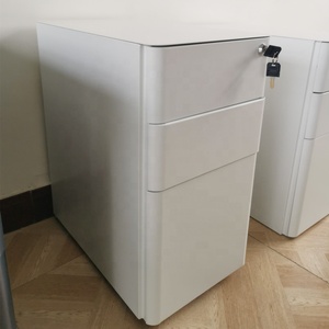 Classeur de bureau moderne à 3 tiroirs Armoire roulante personnalisée en acier bon marché pour l'école à domicile Hôtel et hôpital - Product Image 5