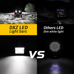 Barra de Luces LED para Automóvil DXZ, de Alta Potencia, Combinación de Haz Puntual e Inundado, de 4'', 7'', 9'', 12'' y 20'' Pulgadas, para Camioneta, Todoterreno, SUV, ATV, 4X4 - Product Image 6