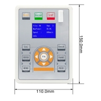 Carte de contrôle laser CO2 RDC5121G, système de panneau de contrôle laser pour machine de gravure et de découpe laser CO2, remplacement de Trocen Leetro