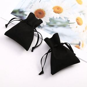 Bolsa de Embalaje para Joyería con Logotipo Personalizado, Bolsa de Terciopelo, Microfibra, Gamuza, EVA, con Cordón, Tamaño/Color Personalizado, Protección Contra el Polvo - Product Image 3