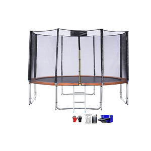 <span class=keywords><strong>Trampoline</strong></span> extérieur Zoshine très vendu de <span class=keywords><strong>16</strong></span> <span class=keywords><strong>pieds</strong></span> avec filet de sécurité intégré, <span class=keywords><strong>trampoline</strong></span> à bungee pour adultes - Product Image 3