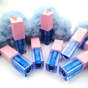 Aceite Labial Hidratante de Frutas de Larga Duración Marca Privada Bálsamo Transparente Brillo Labial con Logotipo Estampado en Caliente y Llavero - Product Image 3