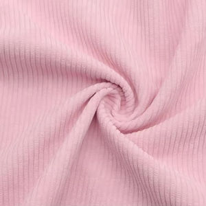 卸売無地ソフト8ウェールポリエステルコーデュロイ素材ベルベットストライプコーデュロイ生地（衣類、パンツ、アウターウェア用） - Product Image 4