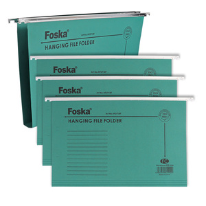 FOSKA Onglets réglables Capacité supplémentaire Lot <span class=keywords><strong>de</strong></span> 25 papiers renforcés au format FC Dossier extensible <span class=keywords><strong>de</strong></span> documents pour un classement efficace - Product Image 1