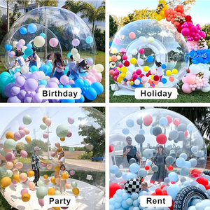 Fête événement décoration gonflable Transparent bulle Camping tente en plein air mariage décor ballon gonflable pour la publicité - Product Image 5