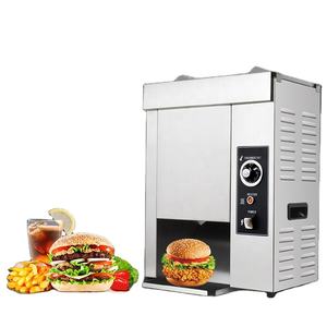 Grille-<span class=keywords><strong>pain</strong></span> vertical en acier inoxydable commercial pour hamburger, chauffe-<span class=keywords><strong>pain</strong></span> - Product Image 3