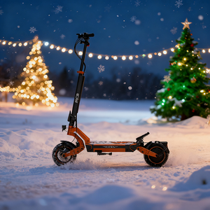 Scooter Eléctrico Plegable Portátil para Adultos, Scooter Eléctrico Rápido D5 con Batería Extraíble, Scooter D5 para Navidad - Product Image 2