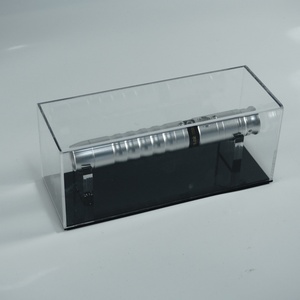 Nuevo Diseño Moderno, Caja de Exhibición para Sable de Luz de Acrílico Transparente Ecológico, a Prueba de Polvo, con Fácil Montaje para Almacenamiento en Escritorio - Product Image 3